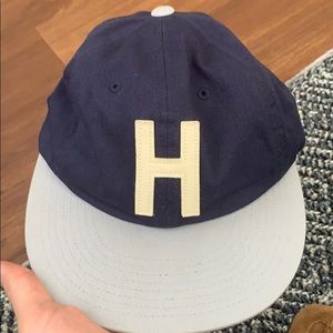 Herschel Supply Co leather snap back